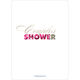 Latte Floral Couples Shower Invitations Image 2 of 5